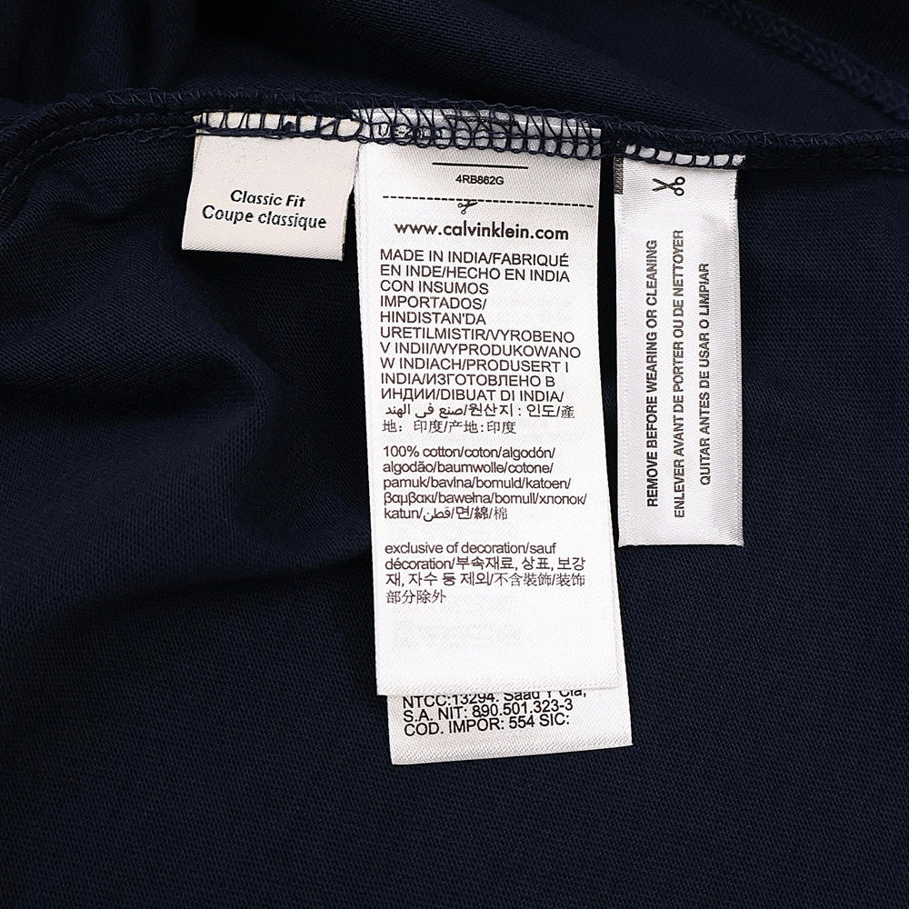 Футболка Calvin Klein Jeans Monogram Logo Dark Sapphire