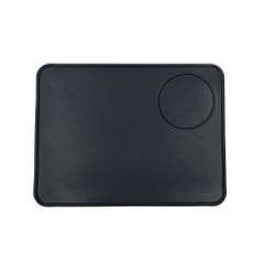Силиконовый мат для кофейных аксессуаров 20*15 см черный P.L. Barbossa