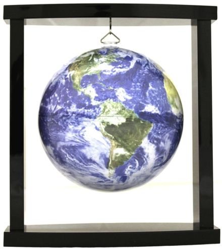 Подвесной с видом Земли из космоса с облаками MOVA GLOBE (12см)