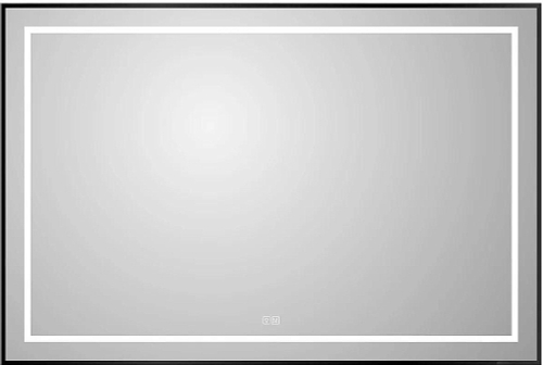 Зеркало BelBagno Kraft SPC-KRAFT-1200-800-LED-TCH-WARM-NERO черный