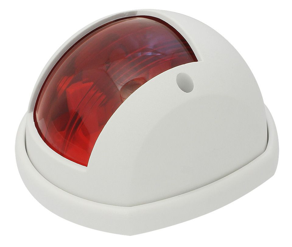 Бортовой огонь "Classic 12", красный, белый пластик (10237440)