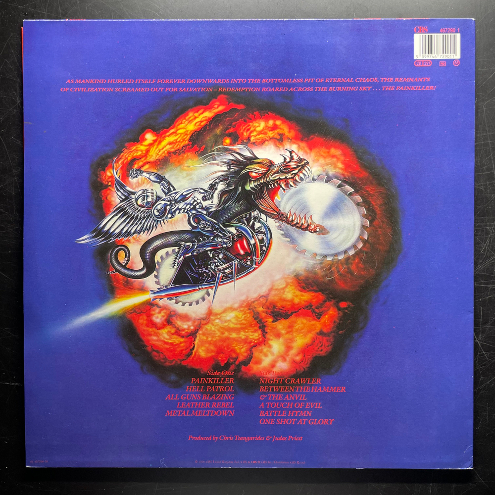 Judas Priest ‎– Painkiller (Голландия 1990г.)