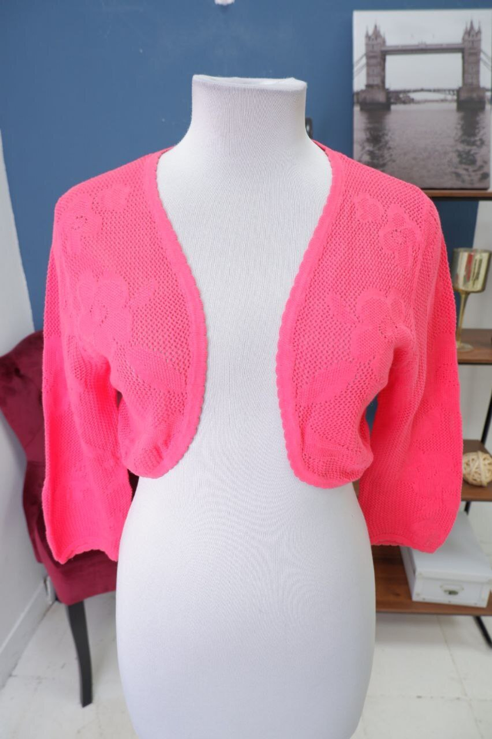 Накидка-болеро Monsoon вязаная 46 размер