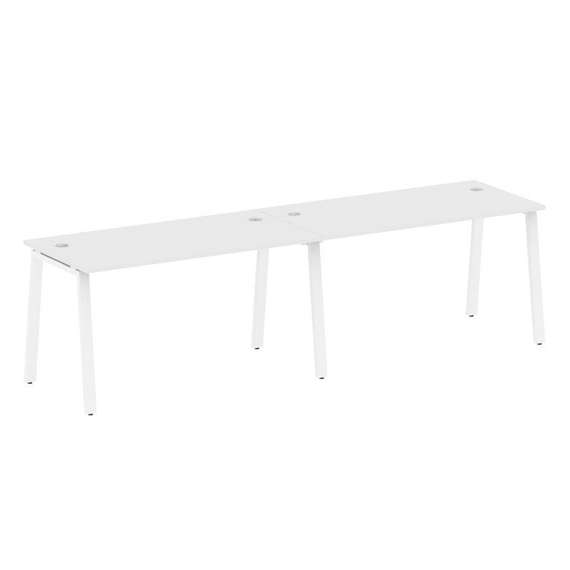 Метал Систем Рабочая станция на 2 места на А-образном м/к БА.СМ-2.3