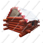 Надувной шатер "Избушка", 8*5*4 м