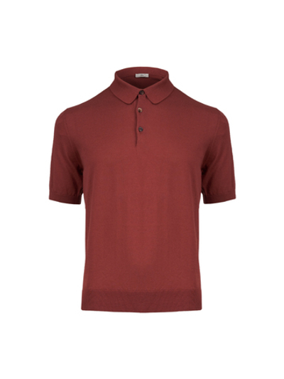 Поло с коротким рукавом на пуговицах Atelier Portofino