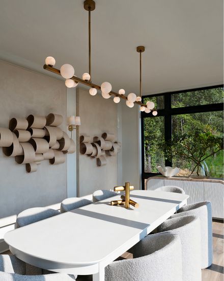 Золотая люстра “Квинт”