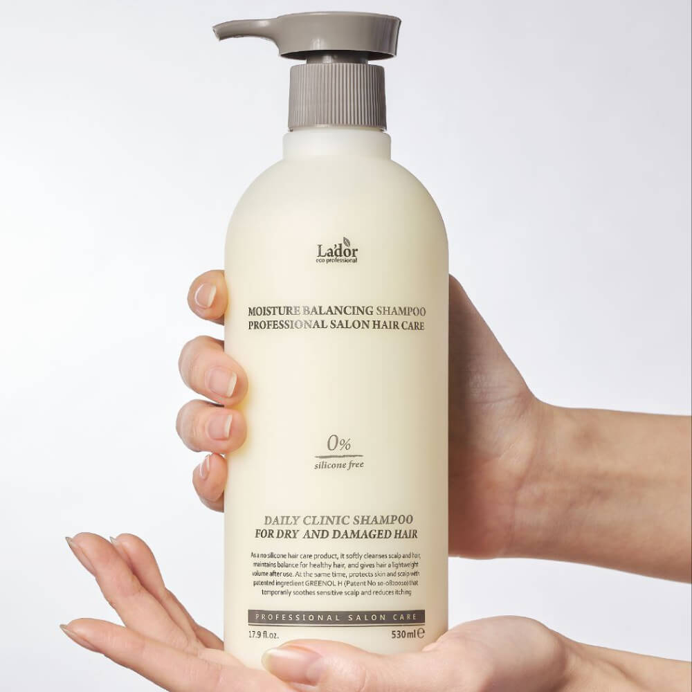Увлажняющий бессиликоновый шампунь Lador Moisture Balancing Shampoo 530 мл