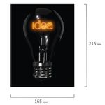 Тетрадь на кольцах А5 165х215 мм, 160 л., твердый картон, клетка, BRAUBERG, "Idea", 404091