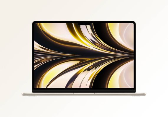 Ноутбук Apple MacBook Air 13.6&quot; (M2, 8 Gb, 512 Gb SSD) Старлайт (MLY23)