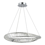SL6204.101.01 Светильник подвесной ST-Luce Хром/Прозрачный LED 1*32W 4000K