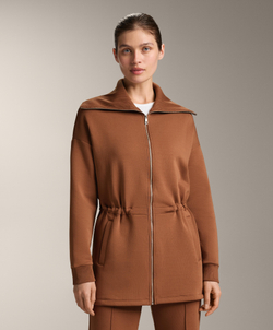 Oysho Длинный жакет с регулируемой талией, горчичный