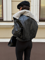 Дубленка с эко-мехом ELIAS