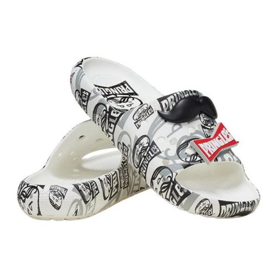 Crocs Classic Slide V2 'Heritage Pringles Print'