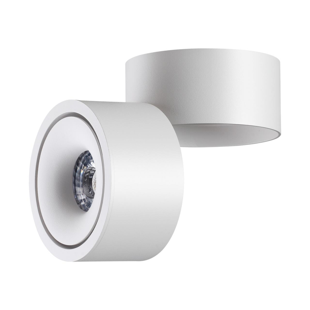 358774 OVER NT21 364 белый Светильник накладной светодиодный IP20 LED 15W 4000K 1300Лм 100-265V GRODA