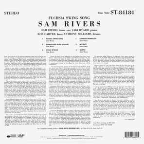 Sam Rivers / Fuchsia Swing Song (LP)