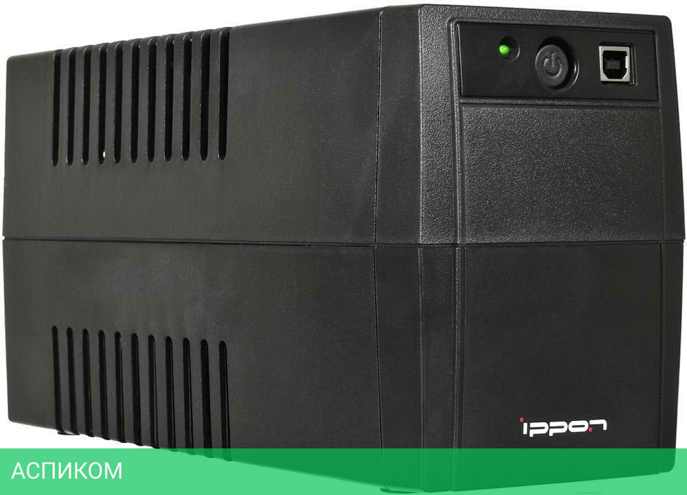 Источник бесперебойного питания Ippon Back Basic 650 Euro черный (383323)