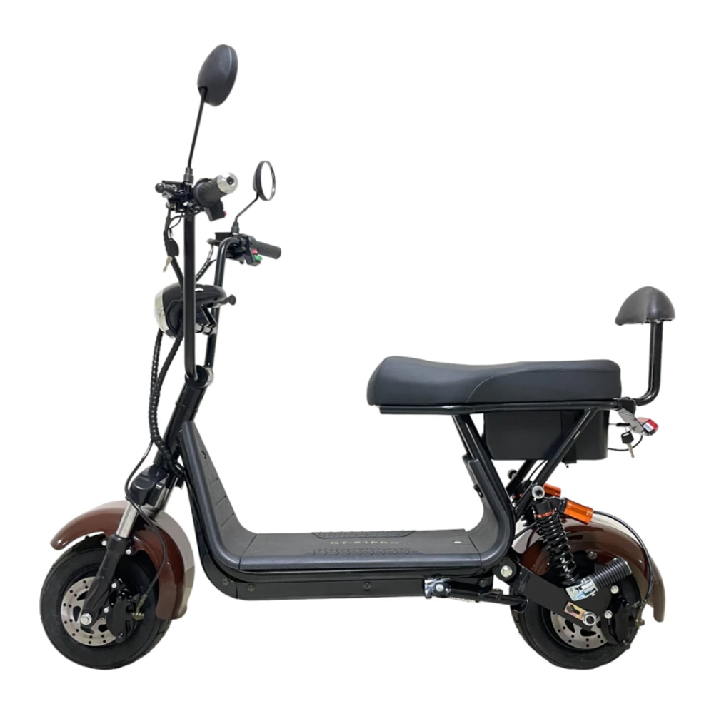 Электроскутер CityCoco GT-X1 PRO Mini коричневый