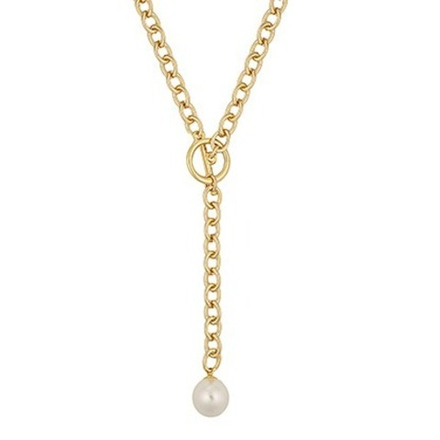 Колье Fiore Luna Pearl B2103PE-N05.1 BW/G