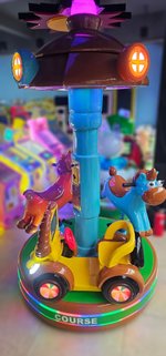 Детская карусель «Скачки»