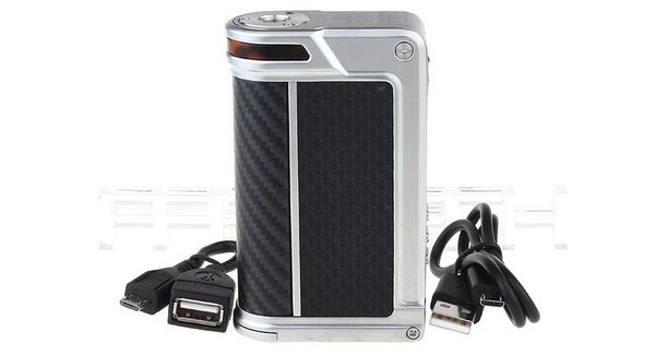 Купить Боксмод Lost Vape Paranormal DNA250C Silver/Black Grey Kevlar