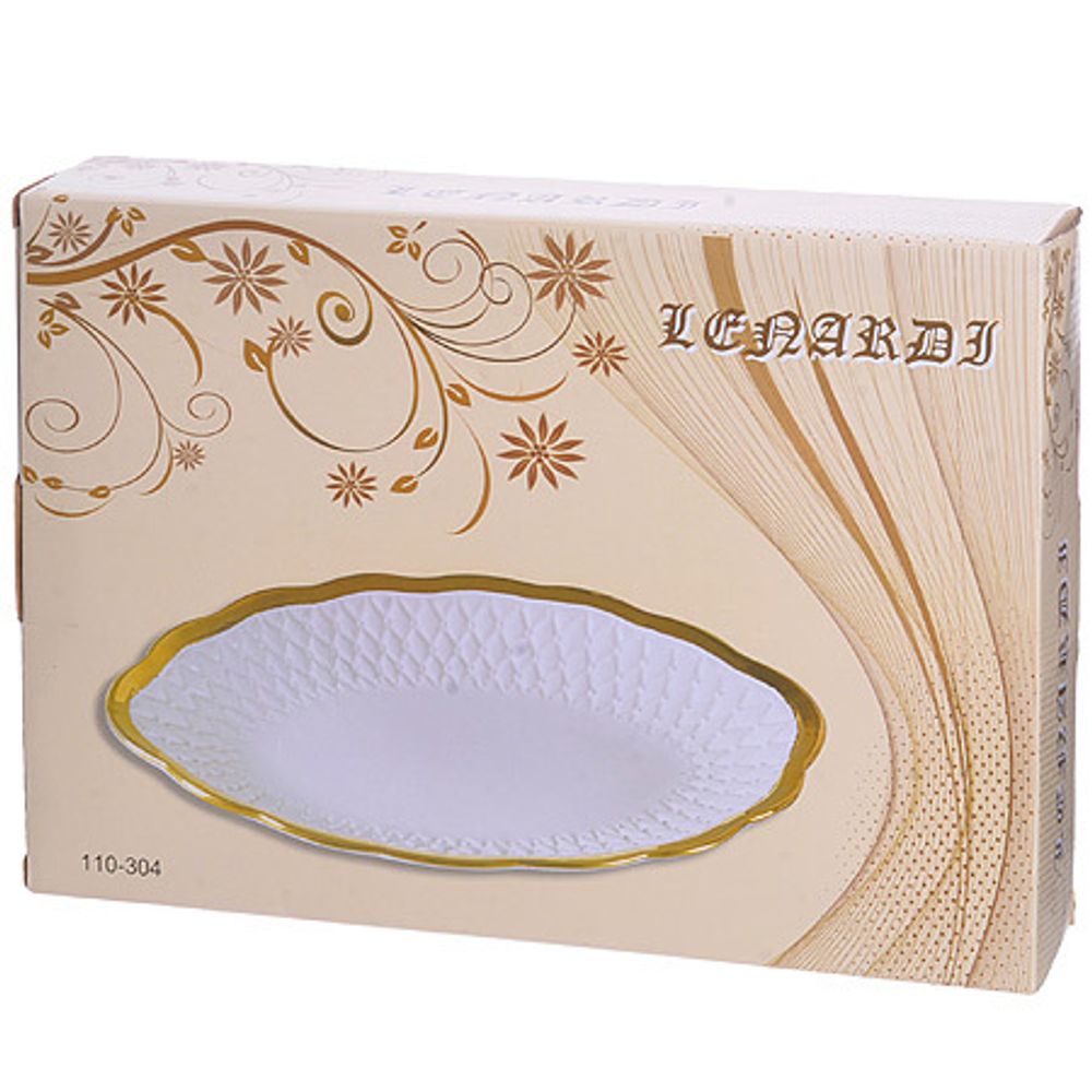 Овальное блюдо Lenardi 110-304
