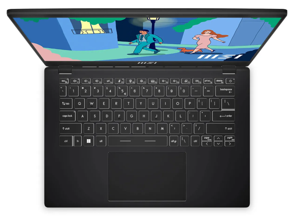 14" Ноутбук MSI Modern 14 C5M-010XRU (1920x1080, AMD Ryzen 5 5625U, RAM 16ГБ, SSD 512ГБ, AMD Radeon RX Vega 7, Win 10 Pro)