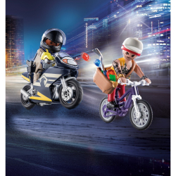 Playmobil — Специальный отряд городских действий с похитителем драгоценностей 71255 / артикул   71255  / GTIN 4008789712554