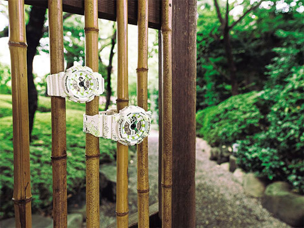 Японские наручные часы Casio Baby-G BA-110TX-7A с хронографом