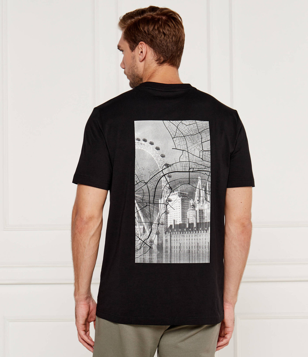 Футболка Tee 4 BOSS GREEN - черный(50532427)