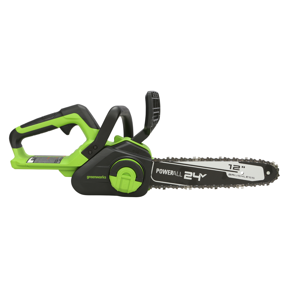 Цепная пила аккумуляторная Greenworks Арт. 2007007,  30см, бесщеточная, без АКБ и ЗУ
