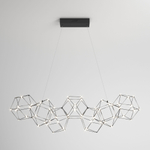 Подвесной светодиодный светильник Uma 90168/7 черный жемчуг