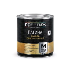 Эмаль декоративная патина ПРЕСТИЖ натуральное золото 0,2 л