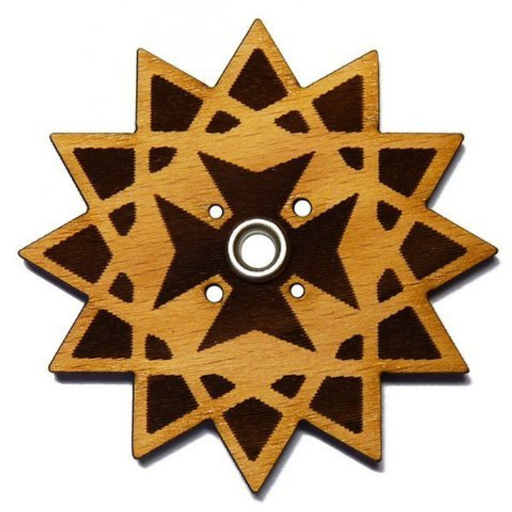 Талисман Святилище для фимиама № 7 Звезда Эрцгаммы, дерево бук