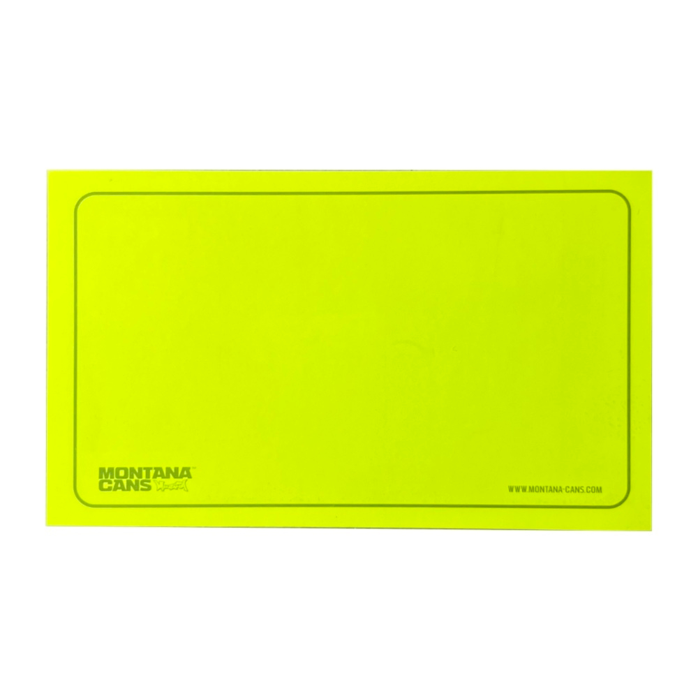 Стикер Montana NEON Yellow (1шт)