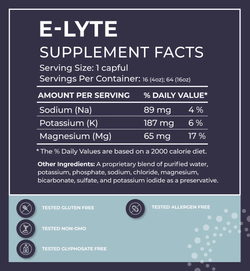 E-Lyte Balanced Electrolyte Concentrate 4 oz