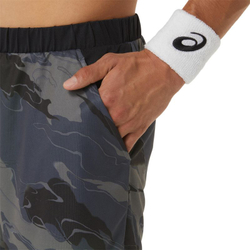 Мужские теннисные шорты Asics Match Graphic 7in Short - carrier grey