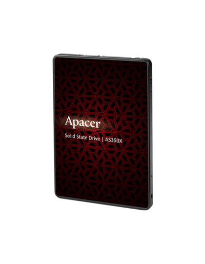 Apacer SSD PANTHER AS350X 2TB SATA 2.5" 7mm, R560/W540 Mb/s, 3D NAND, IOPS 93K/80K, MTBF 1,5M, 600TBW, Retail, 3 years (AP2TBAS350XR-1)