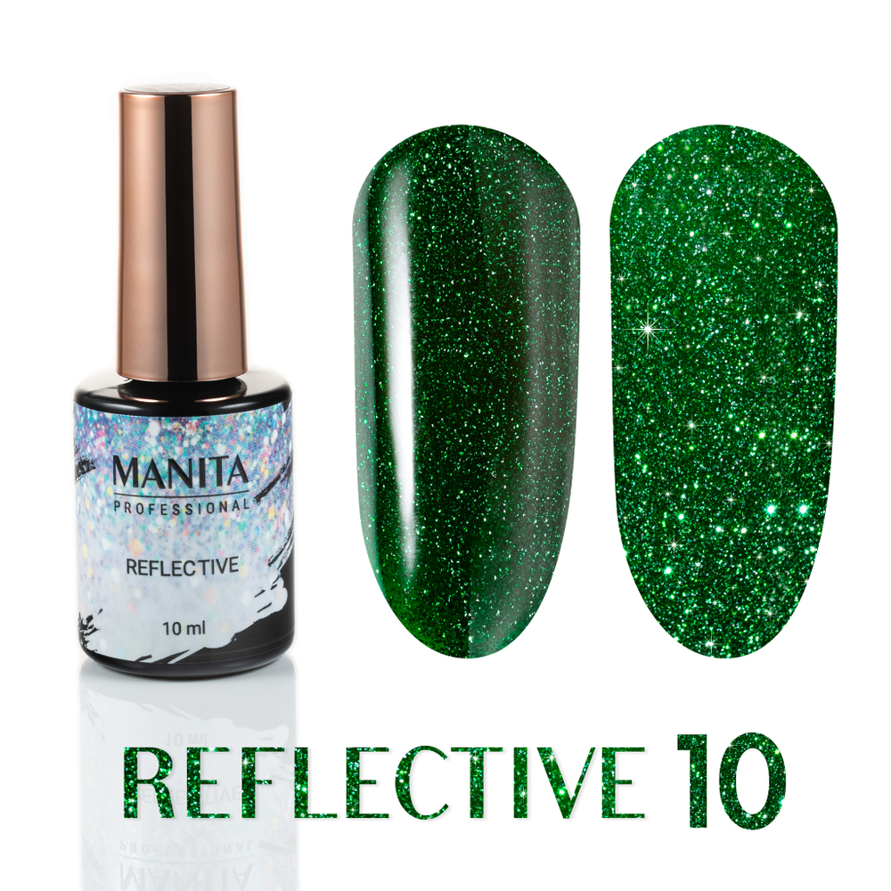 Manita Reflective Гель-лак светоотражающий №10,  10мл