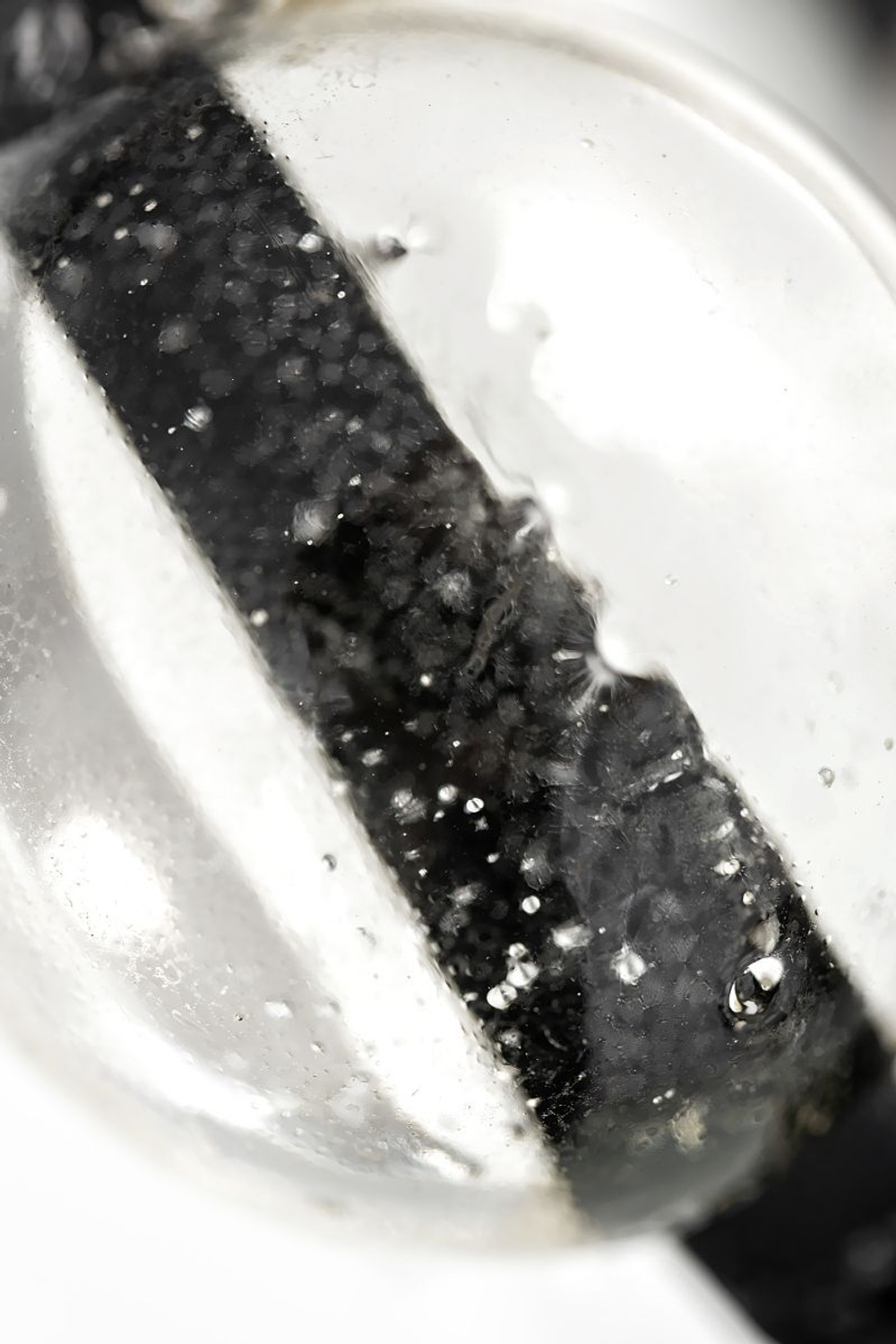 Прозрачный кляп-леденец на кожаных ремешках со вкусом пина колада (Цвет: прозрачный)