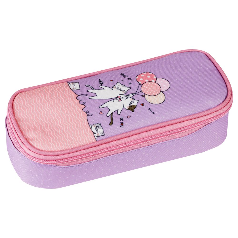 Ранец с наполнением ArtSpace School Friend "Happy Cats" 39*30*18см, 2 отделения, 2 кармана, анатомическая спинка, пенал, мешок для обуви