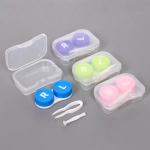 Набор для хранения контактных линз «МАРЦИПАН», цвет микс, 6.5*4,5*2см, (пакет с подвесом)