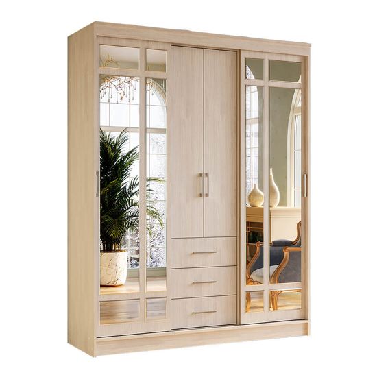 Маэстро Шкаф-купе bts 1,7м ясень белый, СП