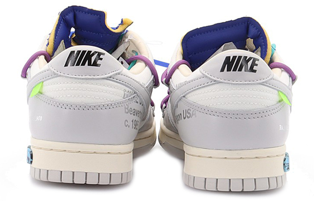 Кроссовки Off-White X Nike Dunk Low The 50 No.48