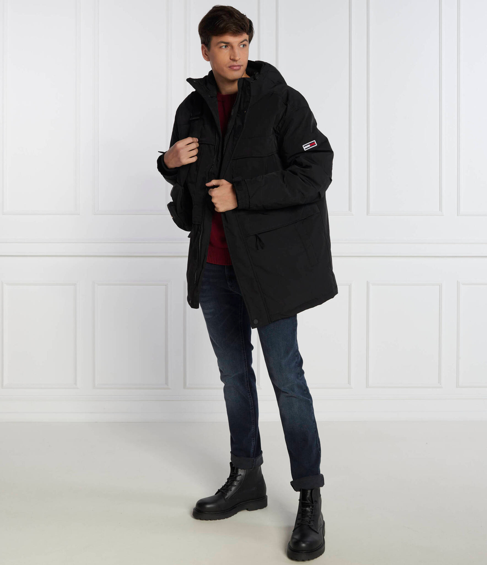 Парка Tommy Jeans - черный(DM0DM17227)