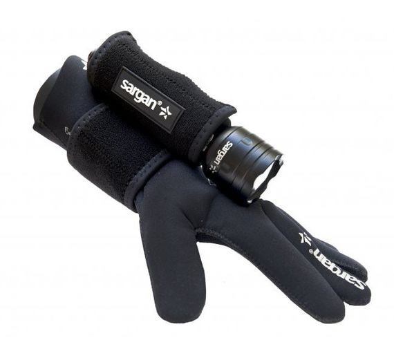 Держатель подводного фонаря Sargan Спрут 2.0 на запястье