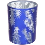 Подсвечник «Волшебная ветвь» 10*12,5 см, Синий