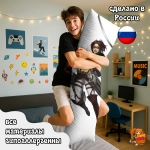 Дакимакура Атака титанов Леви Аккерман и Ханджи Зое