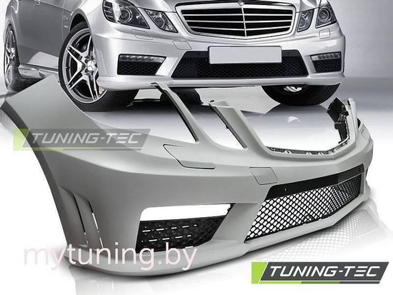 Передний бампер без PDC AMG STYLE для Mercedes E W212