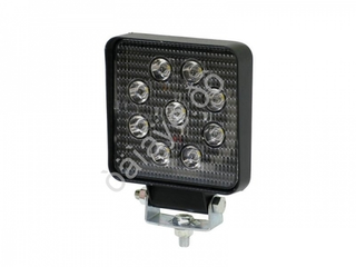 Прожектор LED -квадрат  9W (110*110*25) 9LED 9*1Вт (12в) шт 12в091 M5